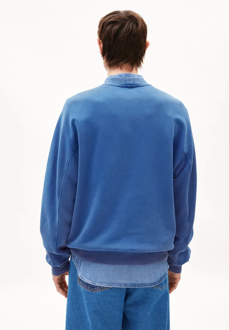 EMAAL CREWNECK GMT DYE | dynamo blue washed