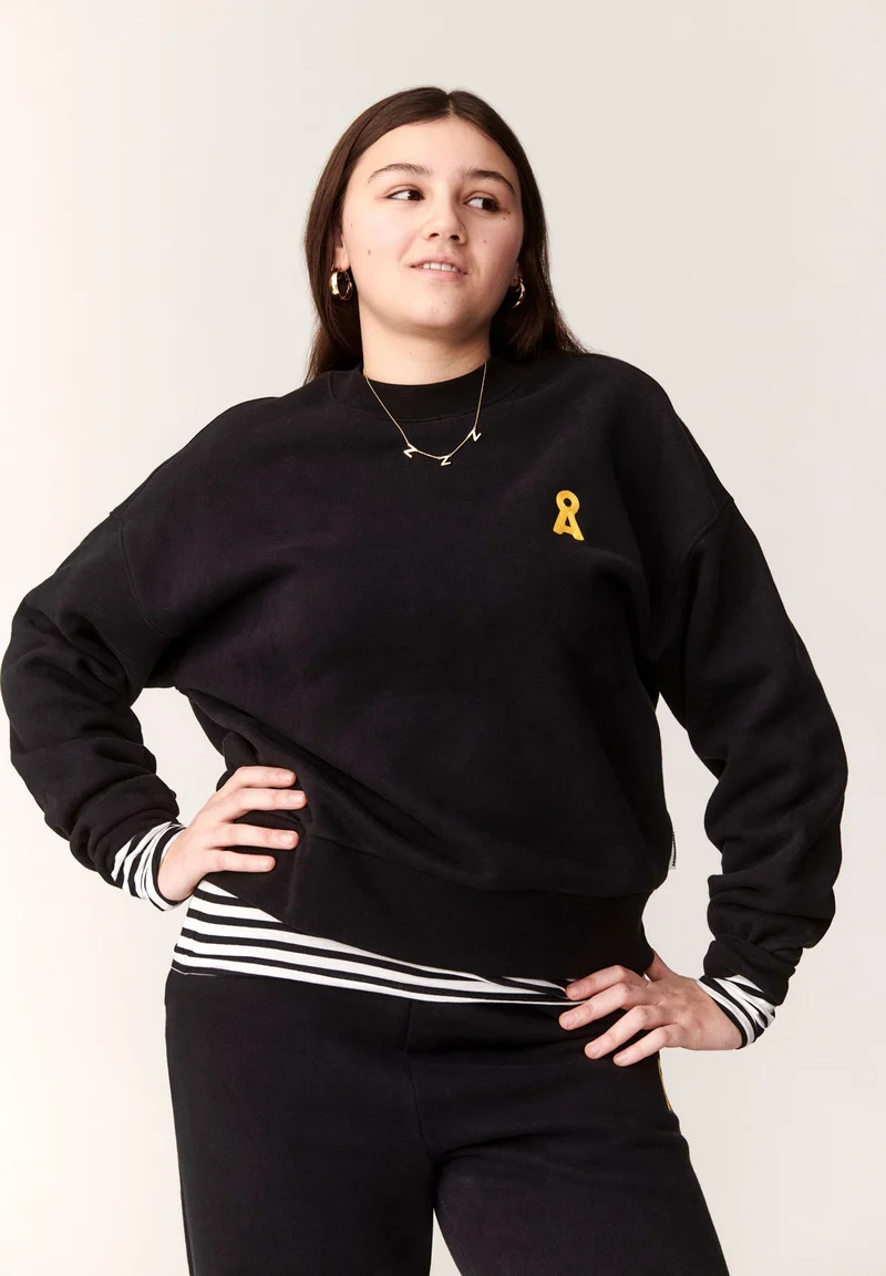 ICONIC Å ALIZAA SWEATSHIRT | black