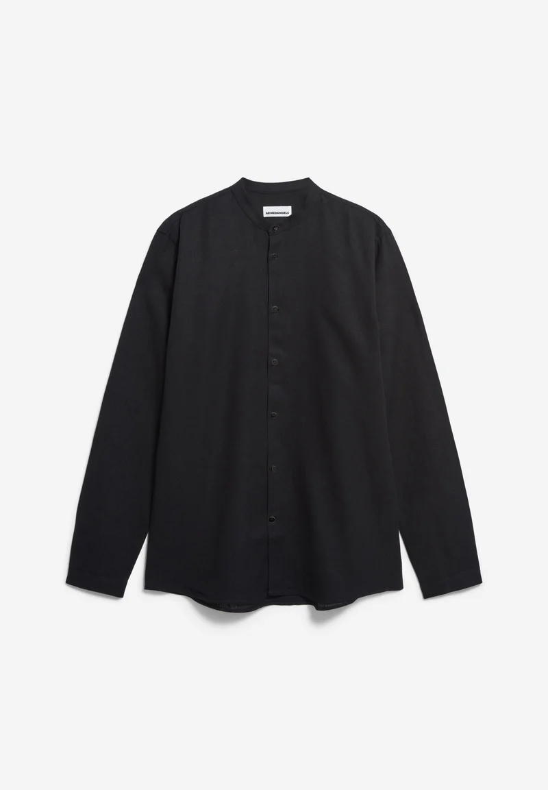 VAALERONIMUS LEINEN-HEMD | black