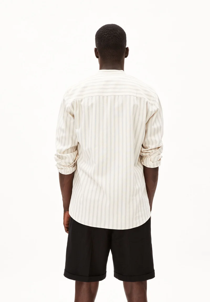 VAALERONIMUS STRIPES | oatmilk-cinnamon dust-blue stone