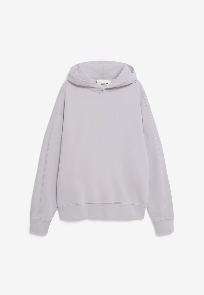 EMAAL HOODIE GMT DYE | soft lilac washed