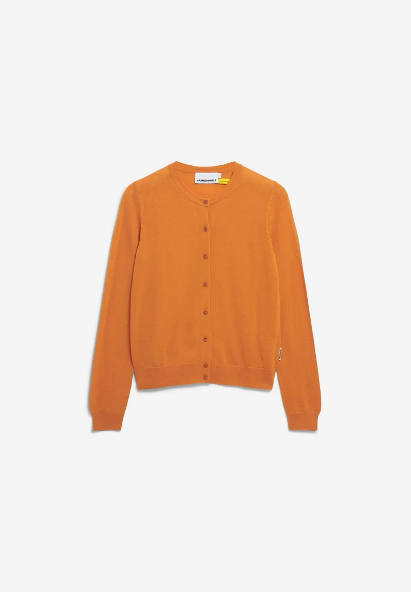 OPHALIAA MERINO STRICKJACKE | amberglow