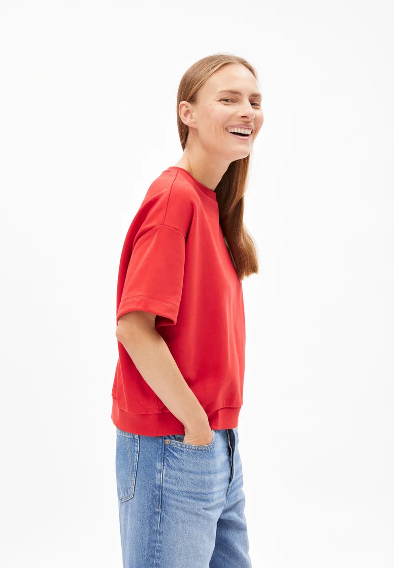 BAMIKAA SWEATSHIRT | coral blush