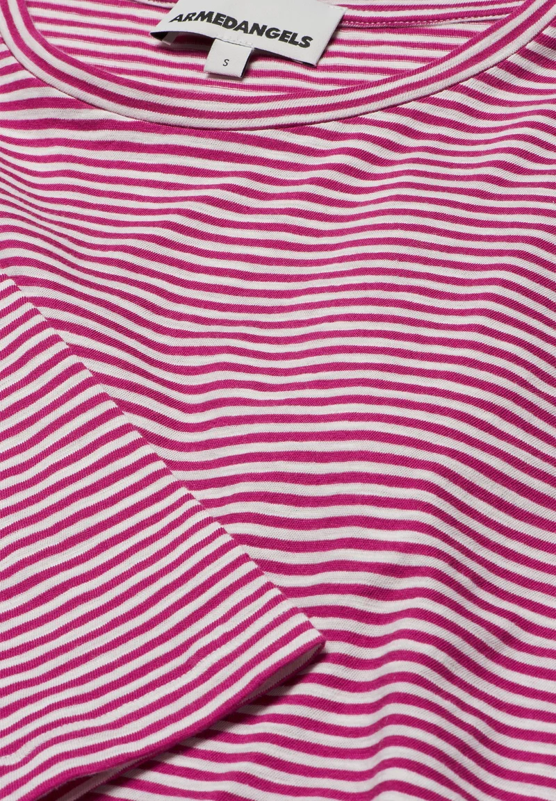 XIANAA GESTREIFTES LANGARMSHIRT | crushed berry-oatmilk