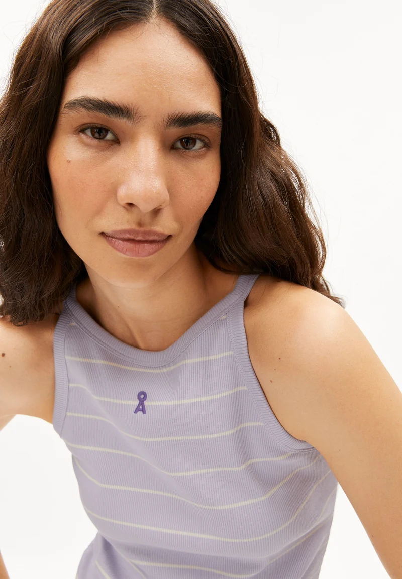 KATAALIN FINE STRIPES | soft lilac