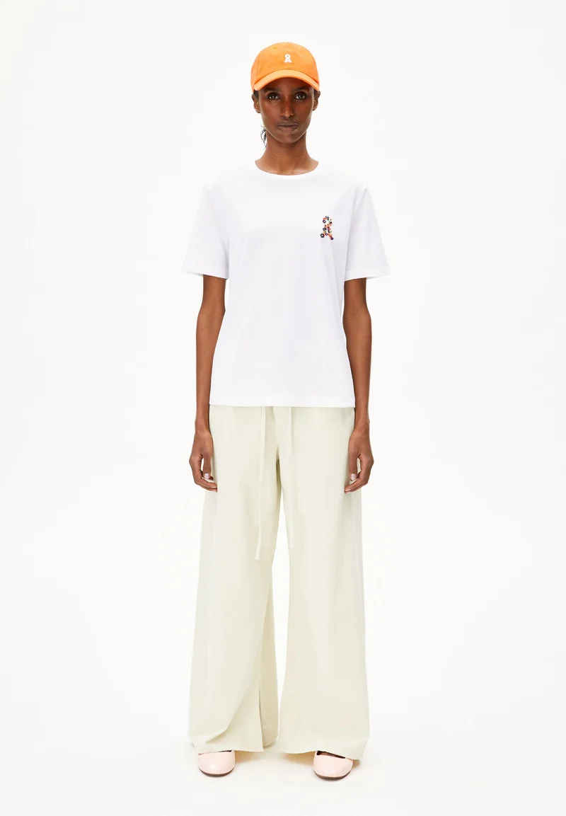 LUALAA FLOWER | white-multicolor