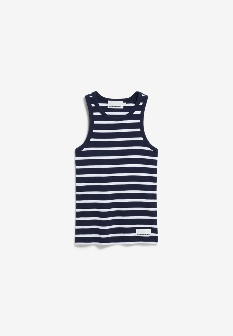 KANITAA GESTREIFTES TOP | night sky-white