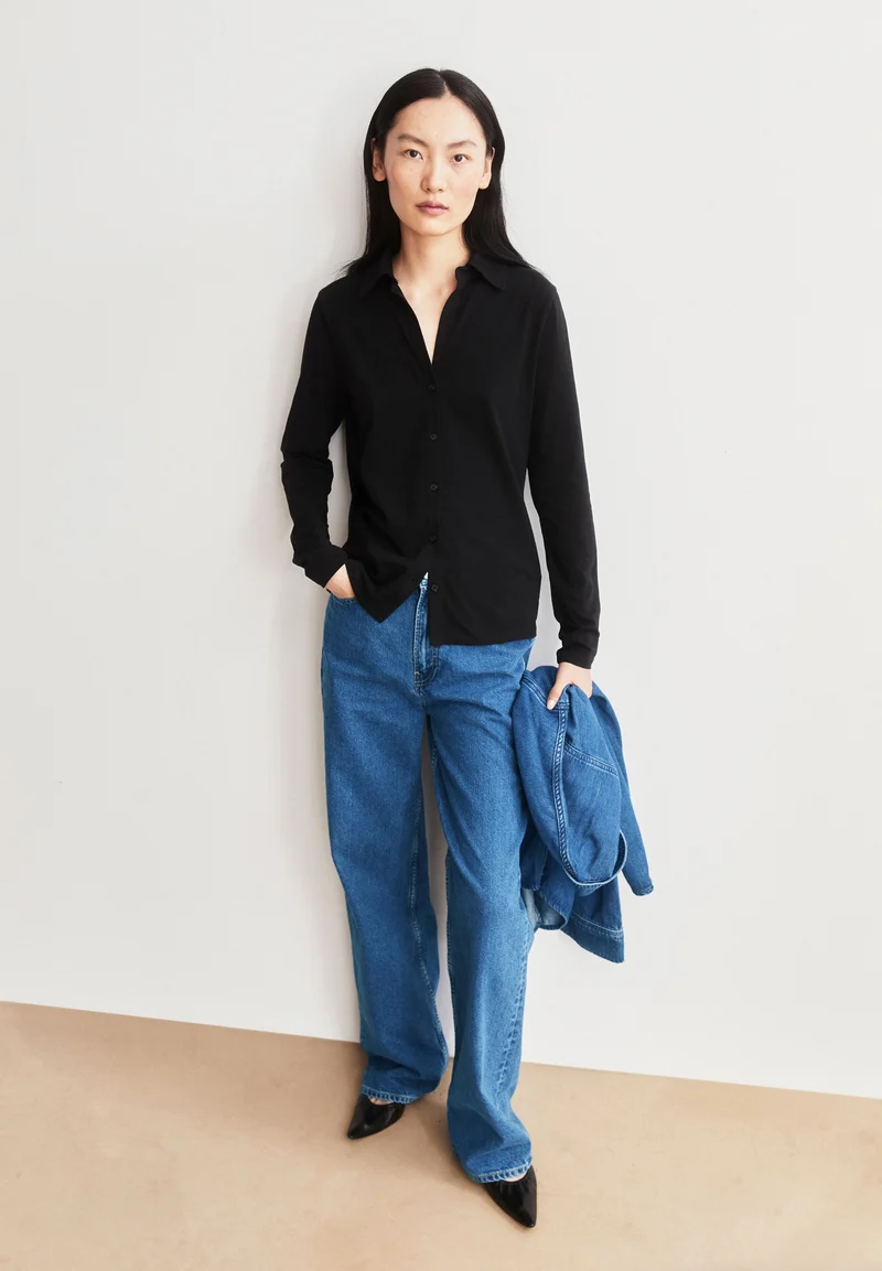 NALAANNIA BLUSE | black