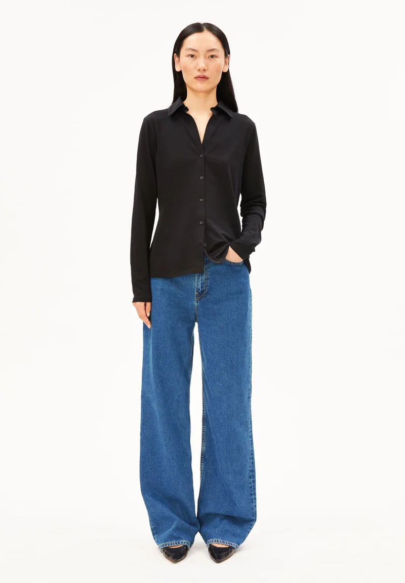 NALAANNIA BLUSE | black
