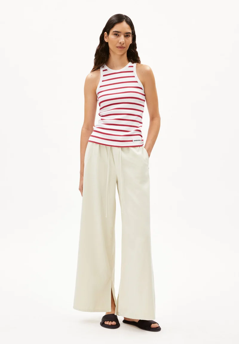 KANITAA GESTREIFTES TOP | white-coral blush