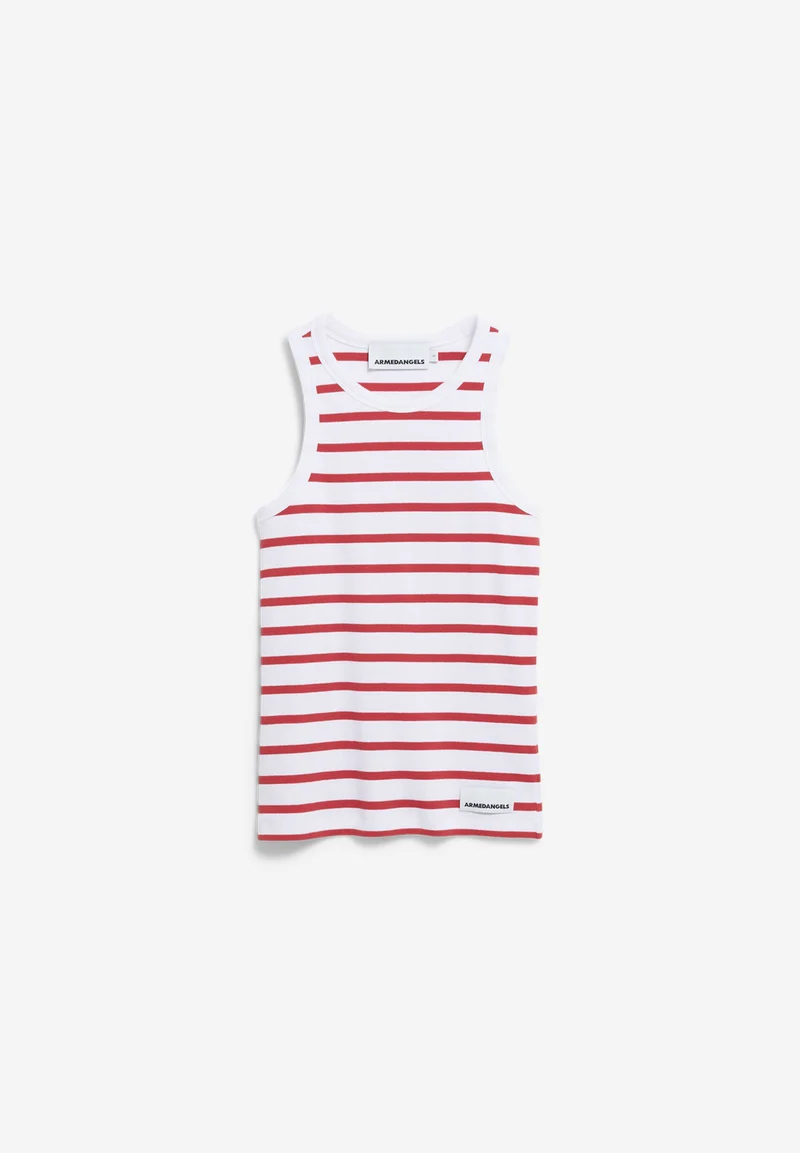 KANITAA GESTREIFTES TOP | white-coral blush