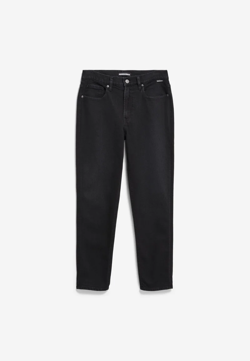 CAYAA TARPA LOW BOYFRIEND JEANS | ebony