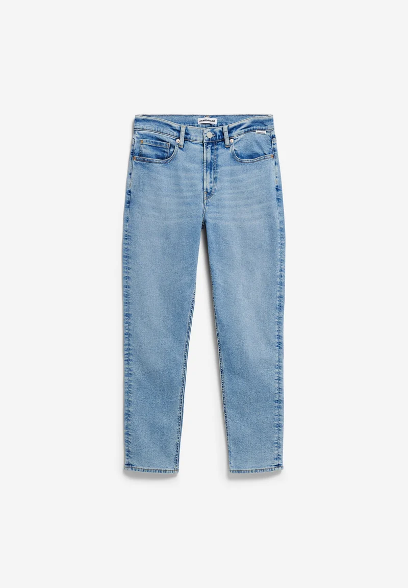 CAYAA TARPA LOW BOYFRIEND JEANS | clear