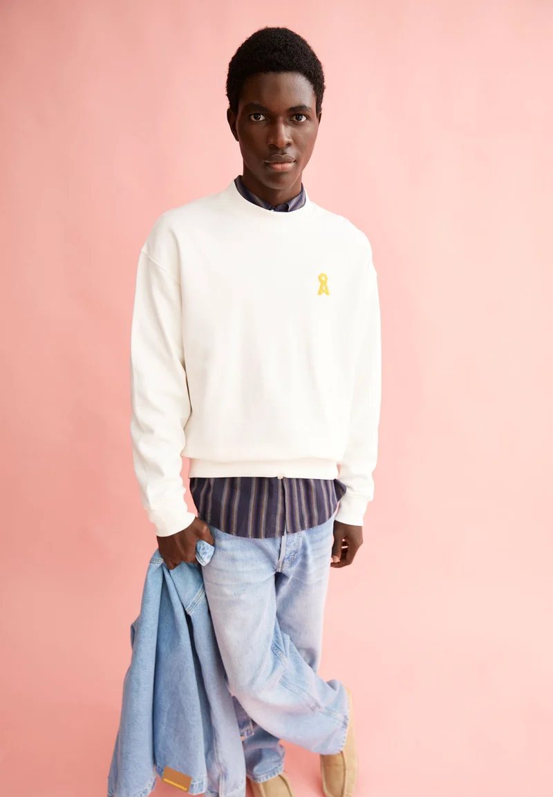 EMAAL CREWNECK ICONIC Å | light oatmilk