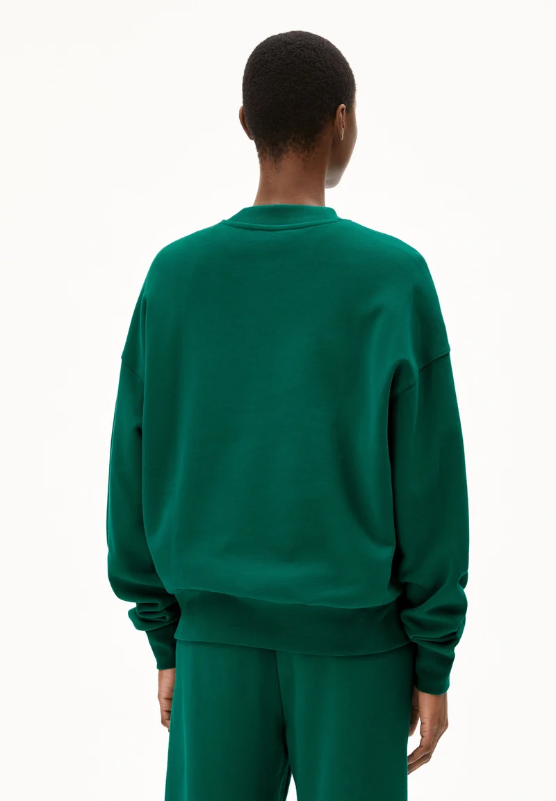ICONIC Å ALIZAA SWEATSHIRT | emerald green