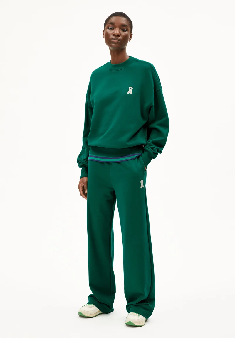 ICONIC Å ALIZAA SWEATSHIRT | emerald green