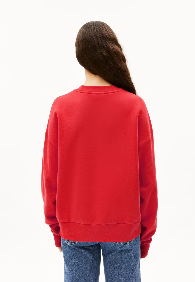 ICONIC Å ALIZAA SWEATSHIRT | coral blush