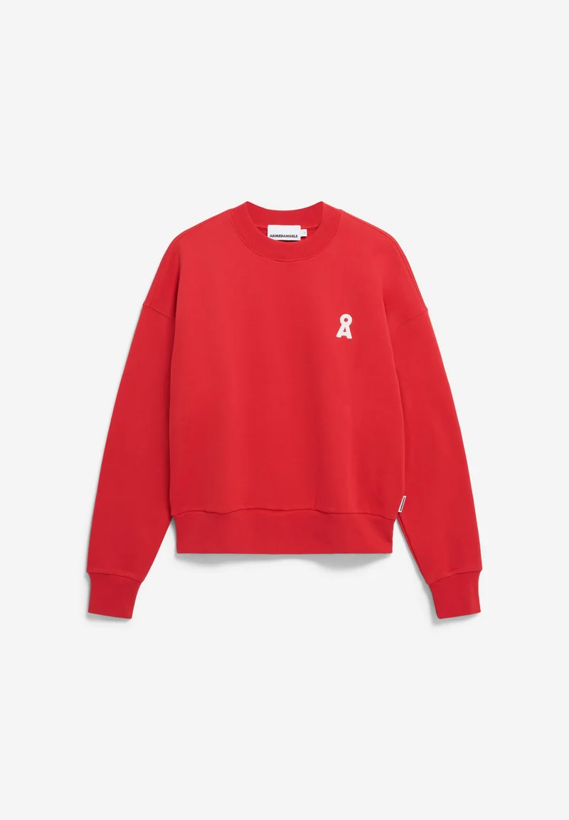 ICONIC Å ALIZAA SWEATSHIRT | coral blush
