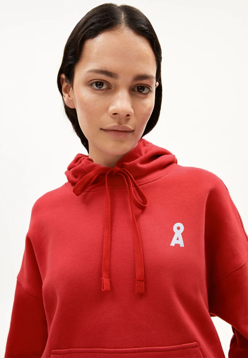 ICONIC Å FRANCISARAA HOODIE | coral blush