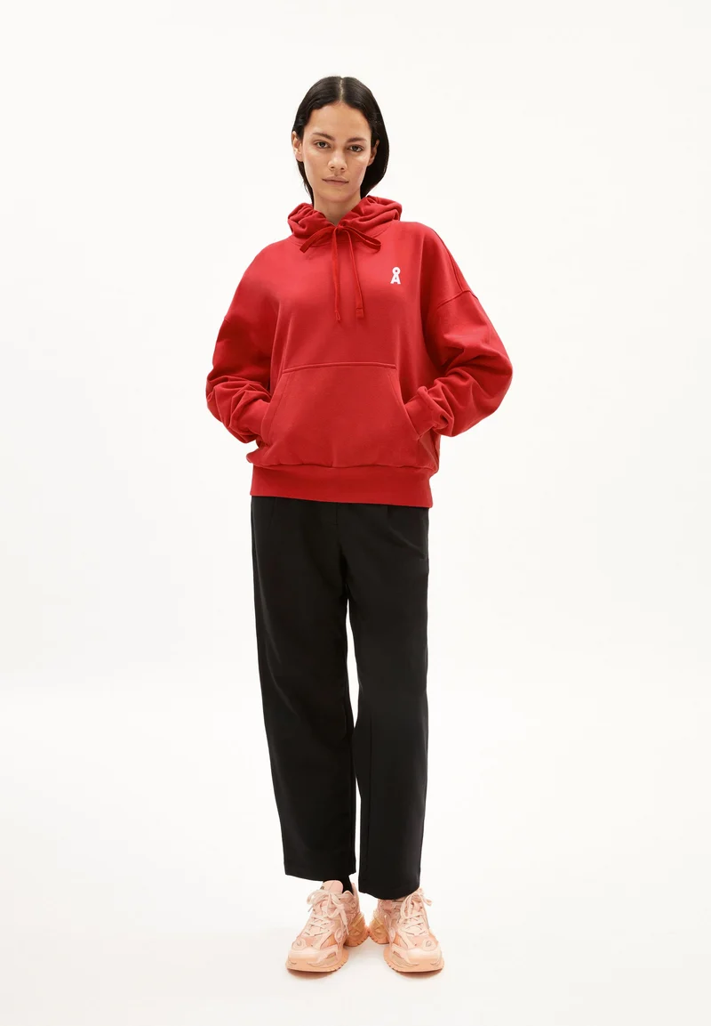 ICONIC Å FRANCISARAA HOODIE | coral blush