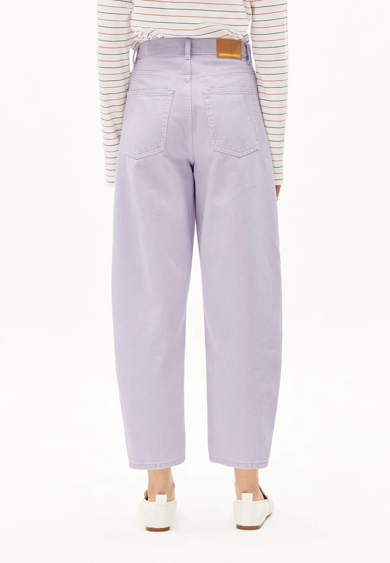 BAARLY BARREL JEANS | soft lilac
