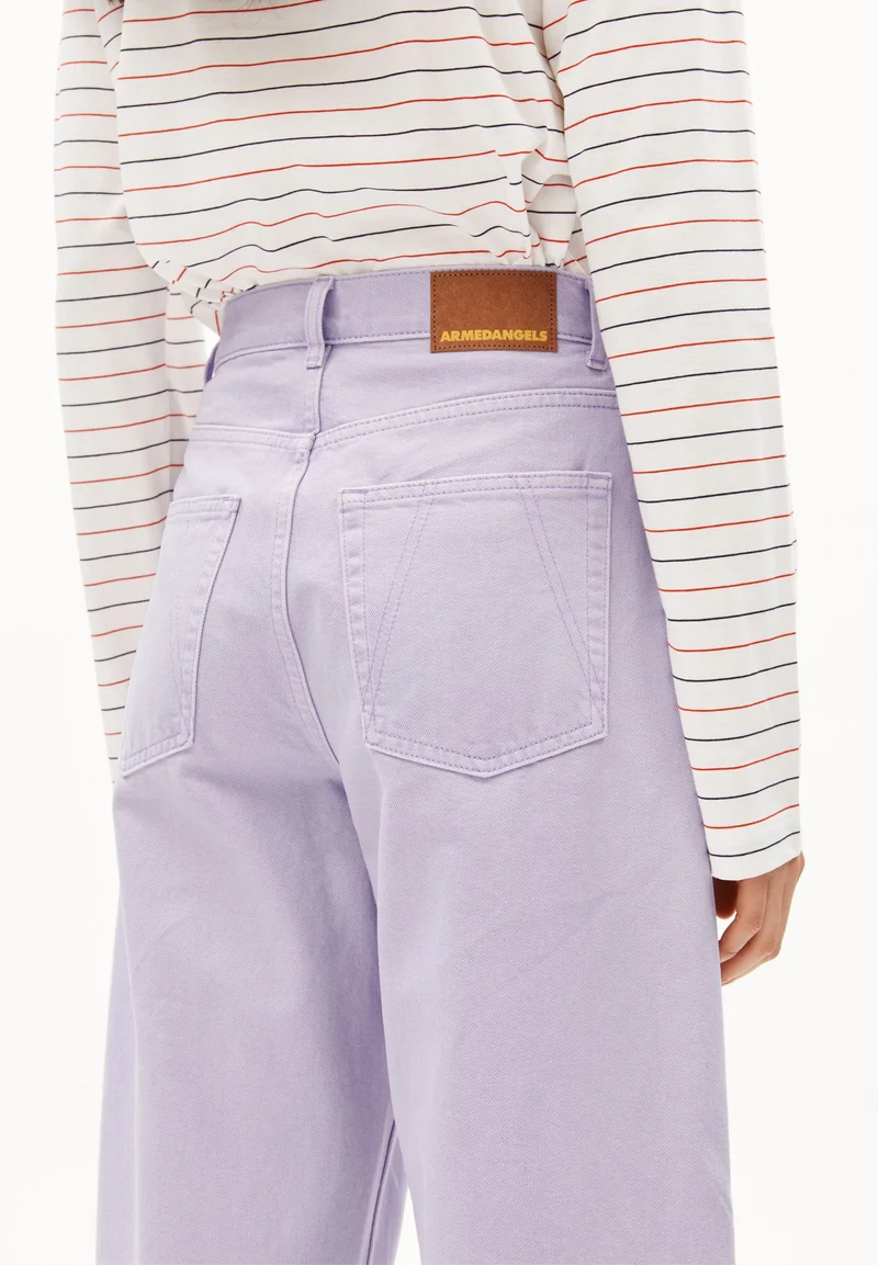 BAARLY BARREL JEANS | soft lilac