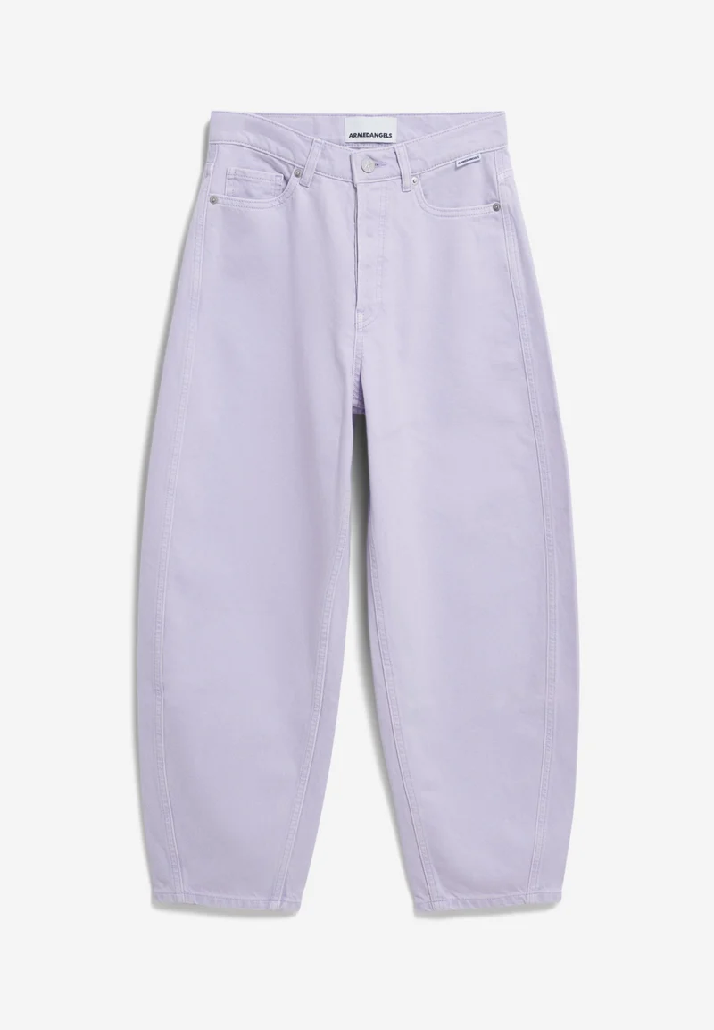 BAARLY BARREL JEANS | soft lilac