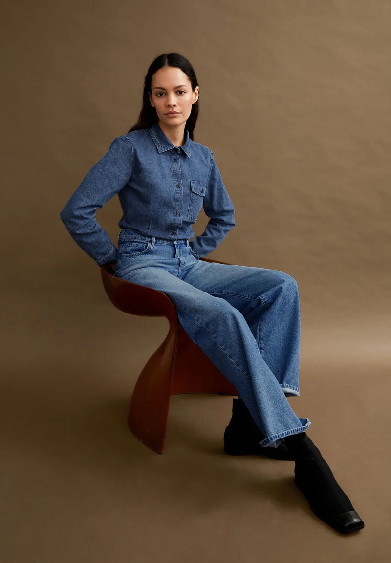 NILAARA | iced indigo
