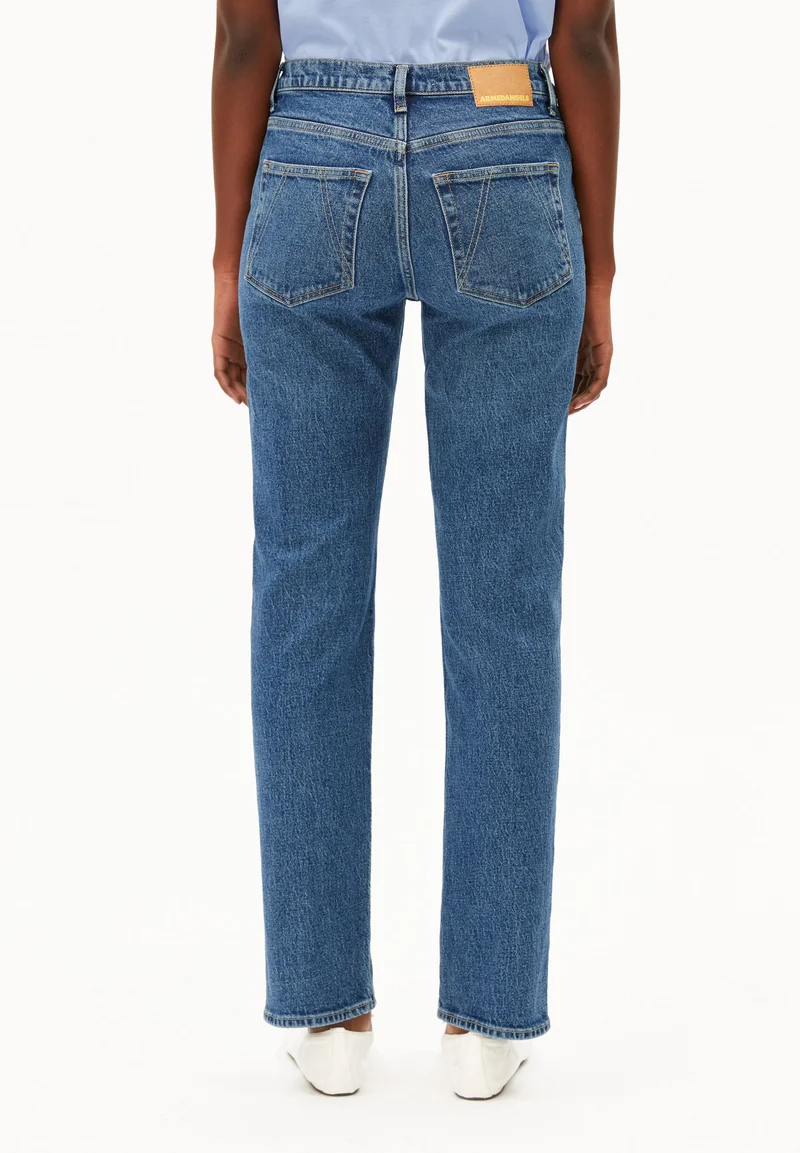 CARENAA MID WAIST STRAIGHT JEANS | atmospheric