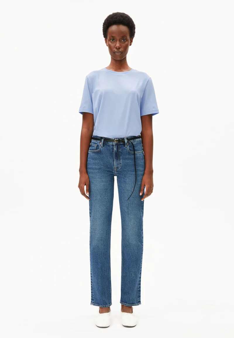 CARENAA MID WAIST STRAIGHT JEANS | atmospheric