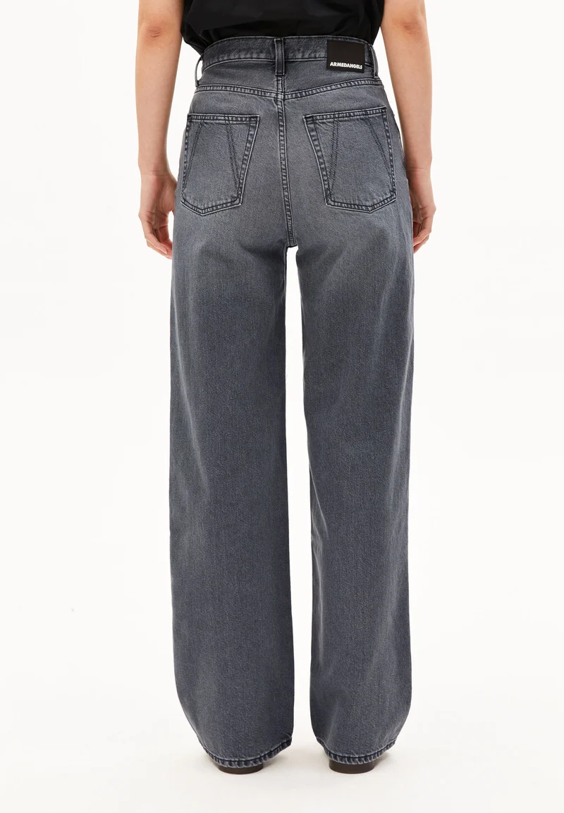 ENIJAA HIGH WAIST WIDE JEANS | dione