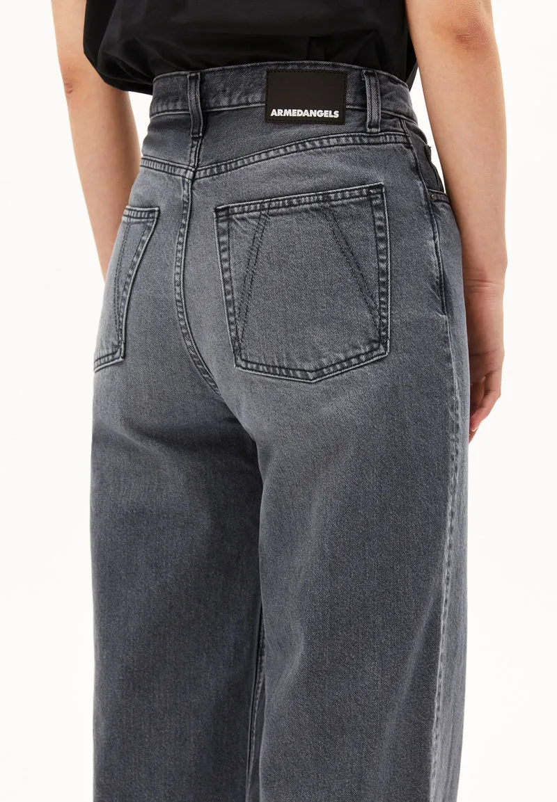 ENIJAA HIGH WAIST WIDE JEANS | dione