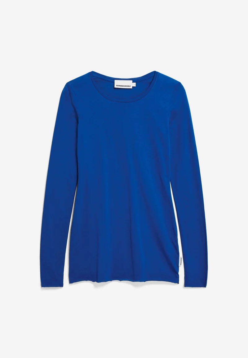 EINIAARA SOFT LANGARMSHIRT | lapis blue
