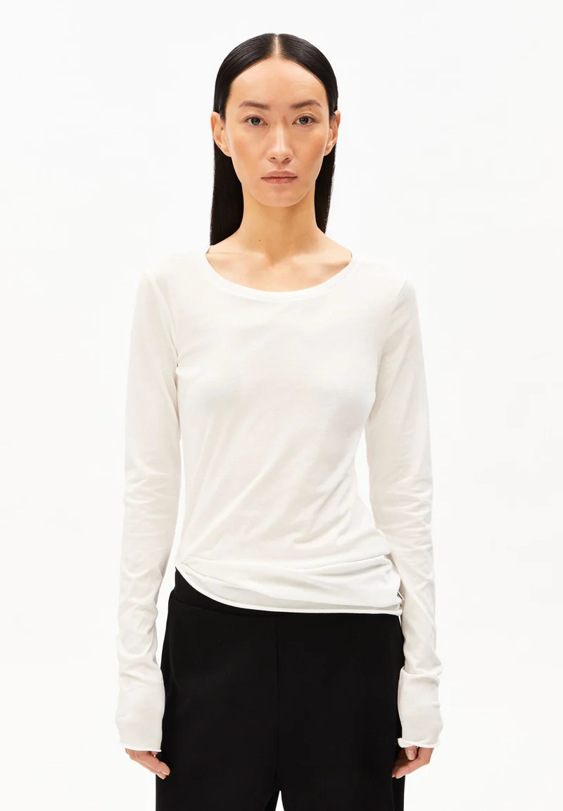 EINIAARA SOFT LANGARMSHIRT | off white