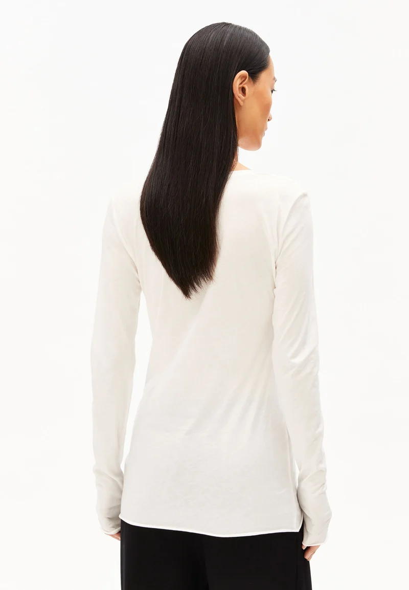 EINIAARA SOFT LANGARMSHIRT | off white