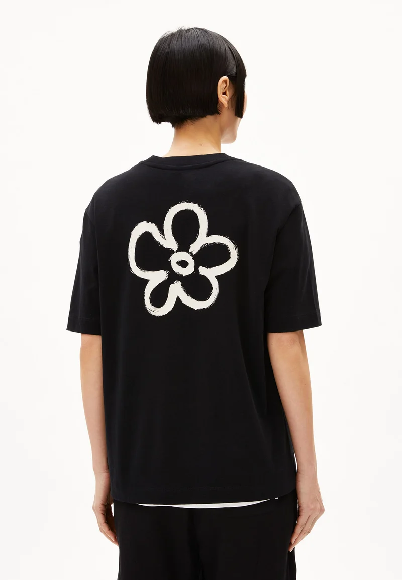 TARJAA BACK FLOWAA | black