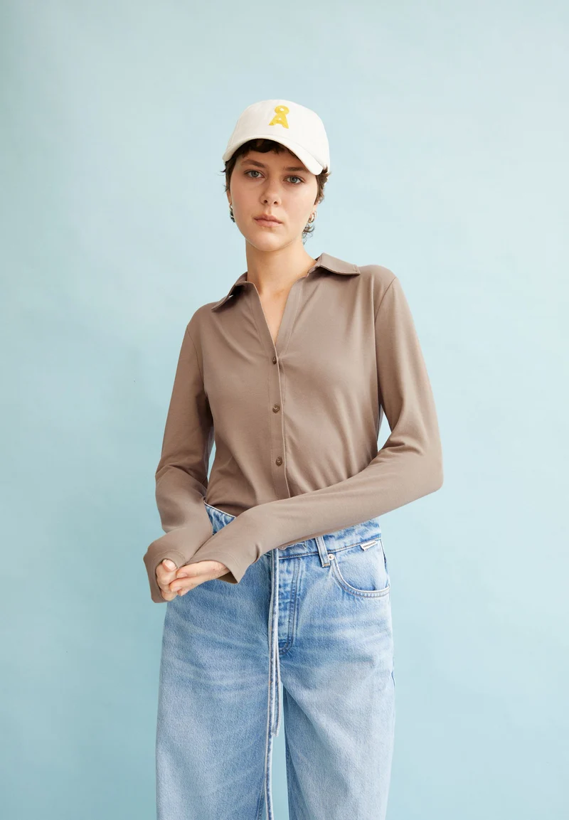 NALAANNIA BLUSE | shiitake