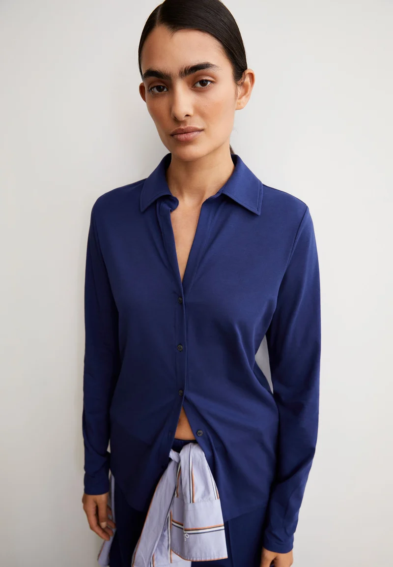 NALAANNIA BLUSE | blue noon