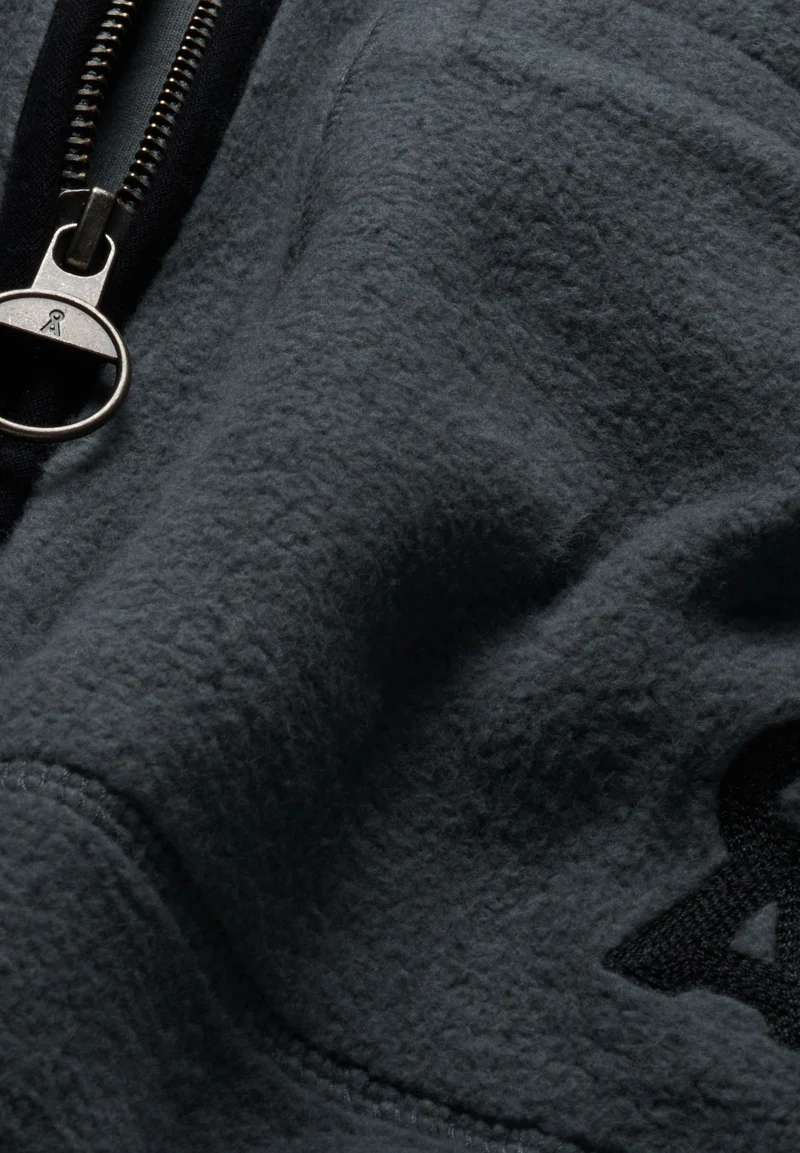 AABLEO FLEECE JACKET | space steel
