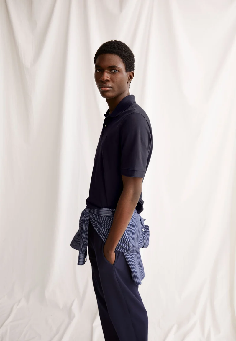MAARIO POLOSHIRT | night sky