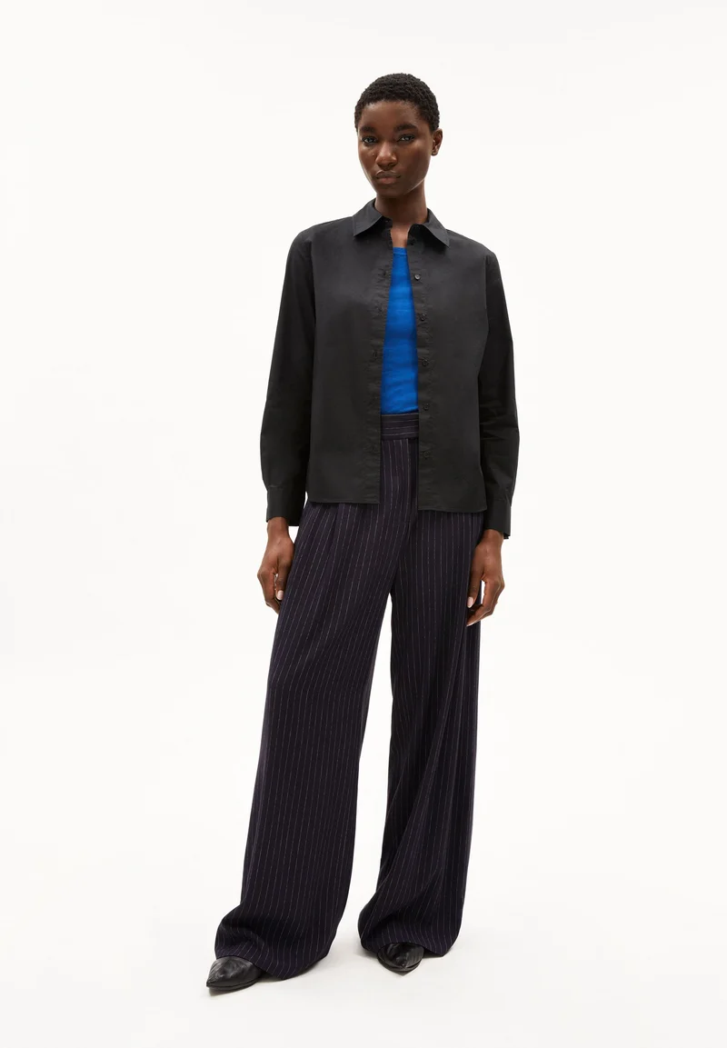 LOUILAA BLUSE | black