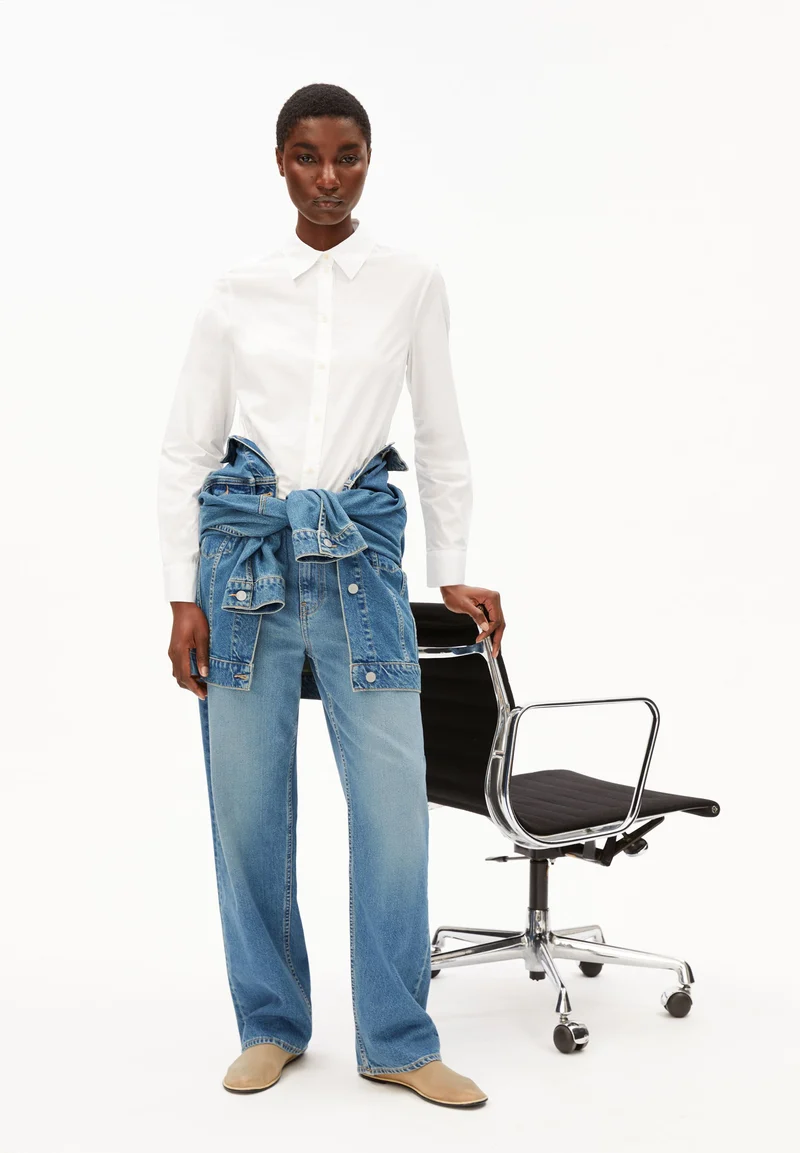 LOUILAA BLUSE | white