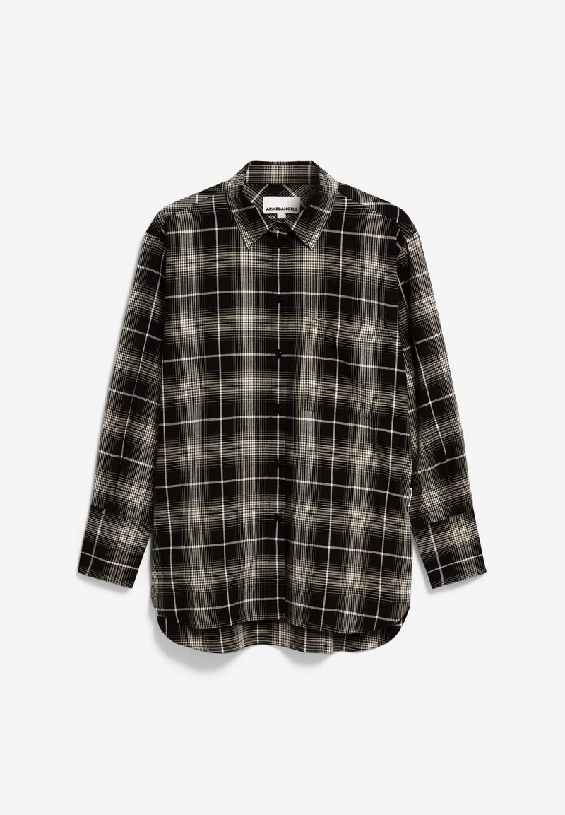 EASSAAL CHECK | black-dark amber