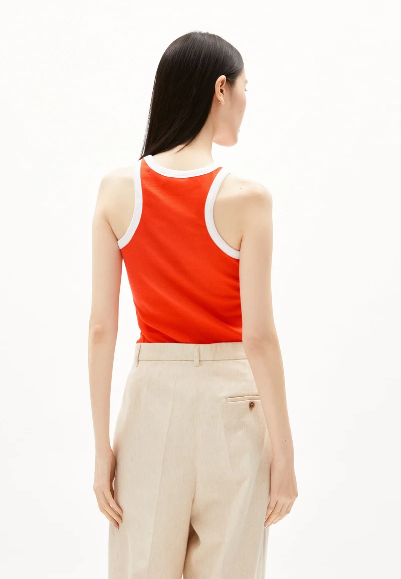 KANITAA CONTRAST | poppy red-white