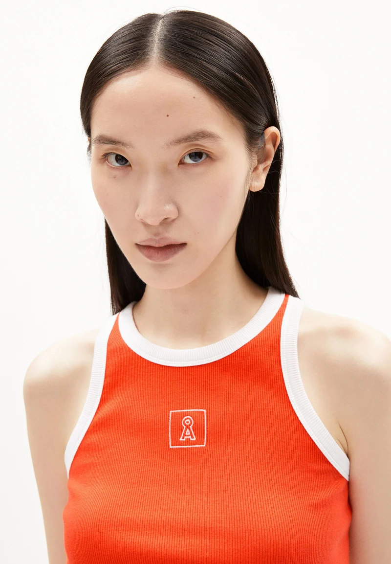 KANITAA CONTRAST | poppy red-white