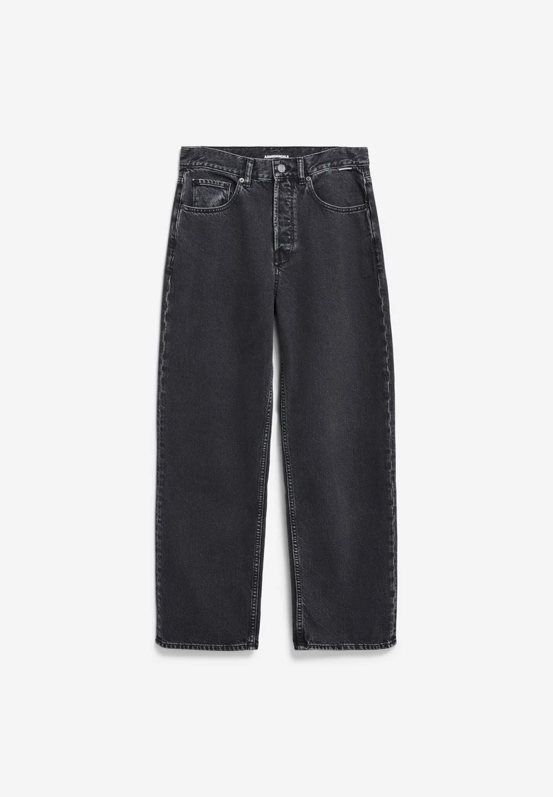 HAAYI LOW WAIST BAGGY JEANS | ebony black