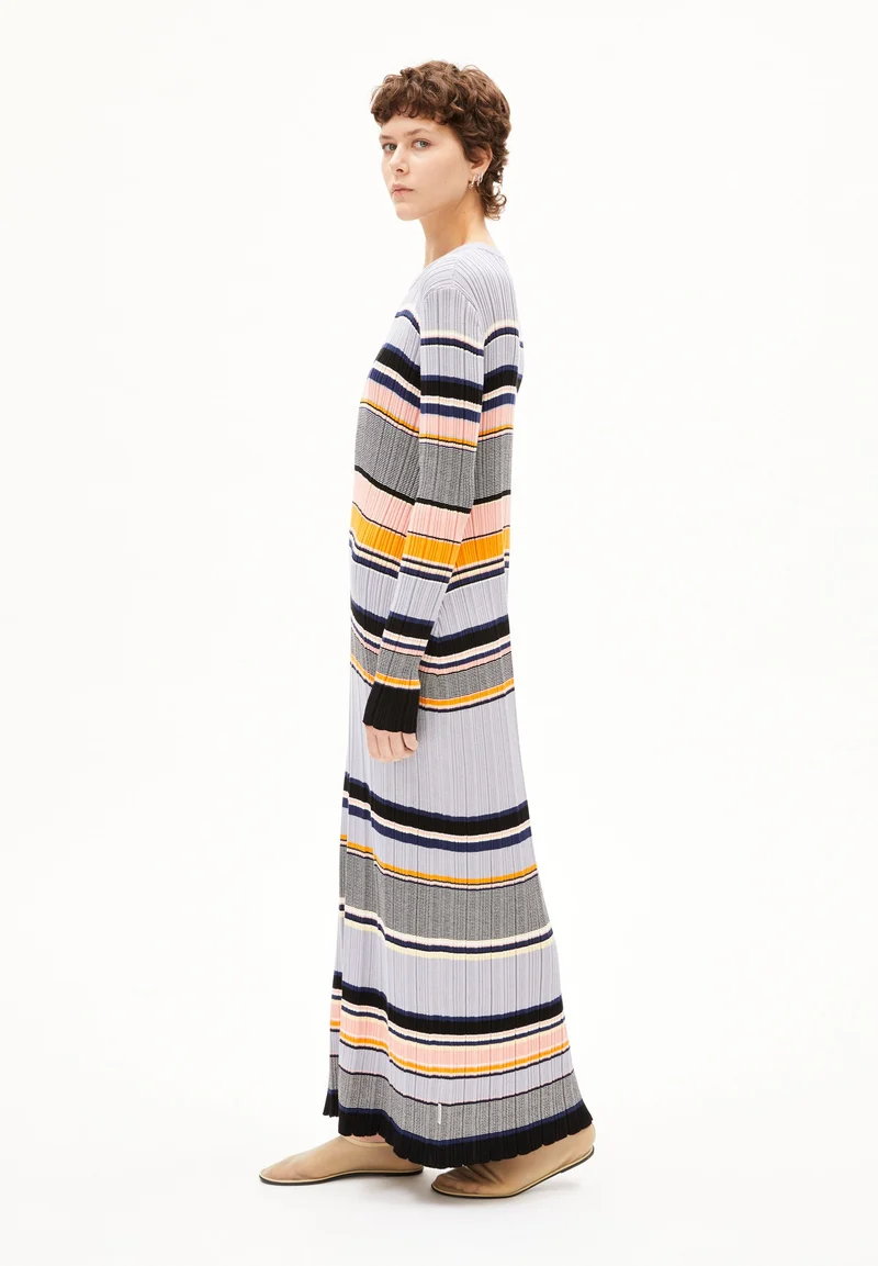 KAAMILA STRIPES | misty morning-deep rosalilly