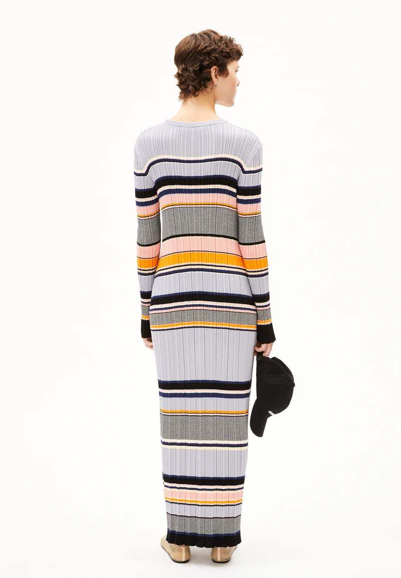 KAAMILA STRIPES | misty morning-deep rosalilly