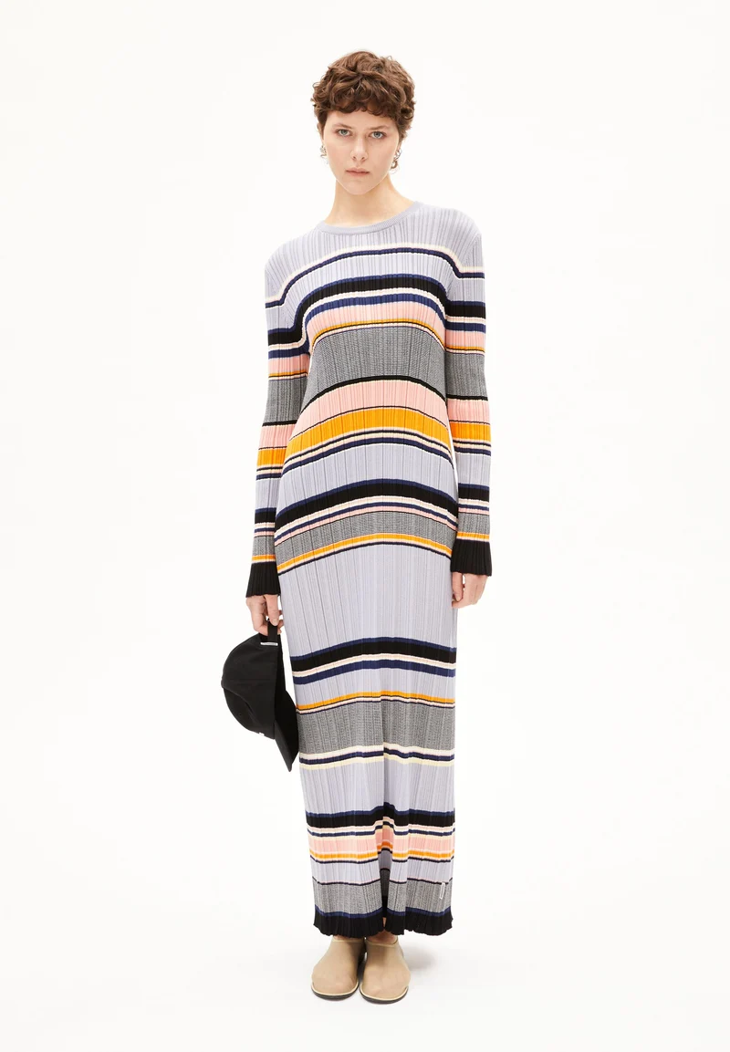 KAAMILA STRIPES | misty morning-deep rosalilly