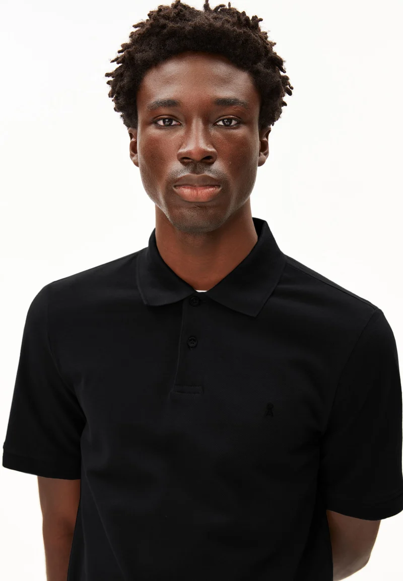 MAARIO POLOSHIRT | black